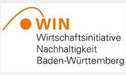 Logo für die Wirtschaftsinitiative der SchwörerHaus KG WIN - Wirtschaftsinitiative Nachhaltigkeit Baden-Württemberg